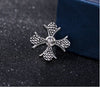 Men Fashion Cross Brooch